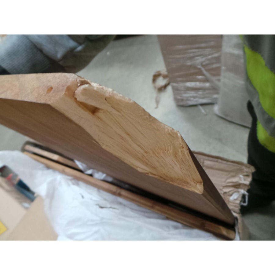 GRADE A2 - Seconique Corona Pine Corner TV Cabinet