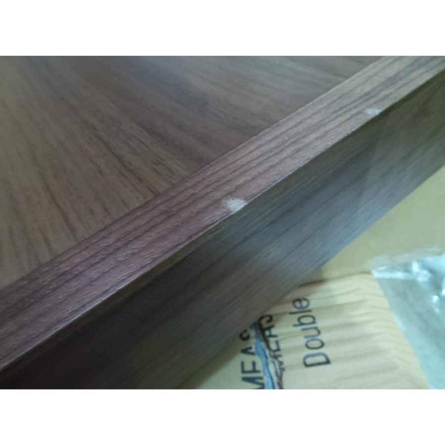 GRADE A2 - Bentley Designs Akita 4-6 Seater Extending Dining Table In Walnut 