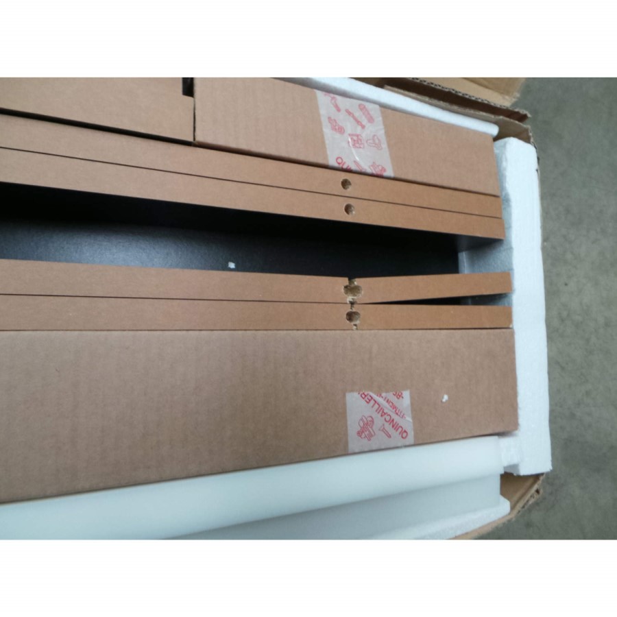 GRADE A1 - Skylight Electra High Gloss Square Coffee