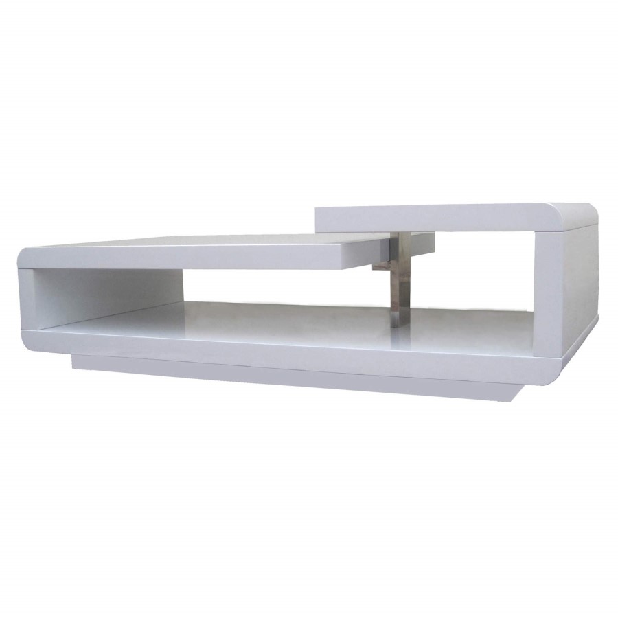 High Gloss White High Gloss Coffee Table - Tiffany Range