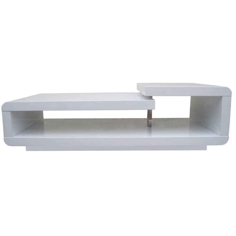High Gloss White High Gloss Coffee Table - Tiffany Range
