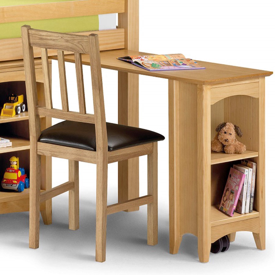 GRADE A1 - Julian Bowen Barcelona Midsleeper Bed with Left Hand Facing Ladder