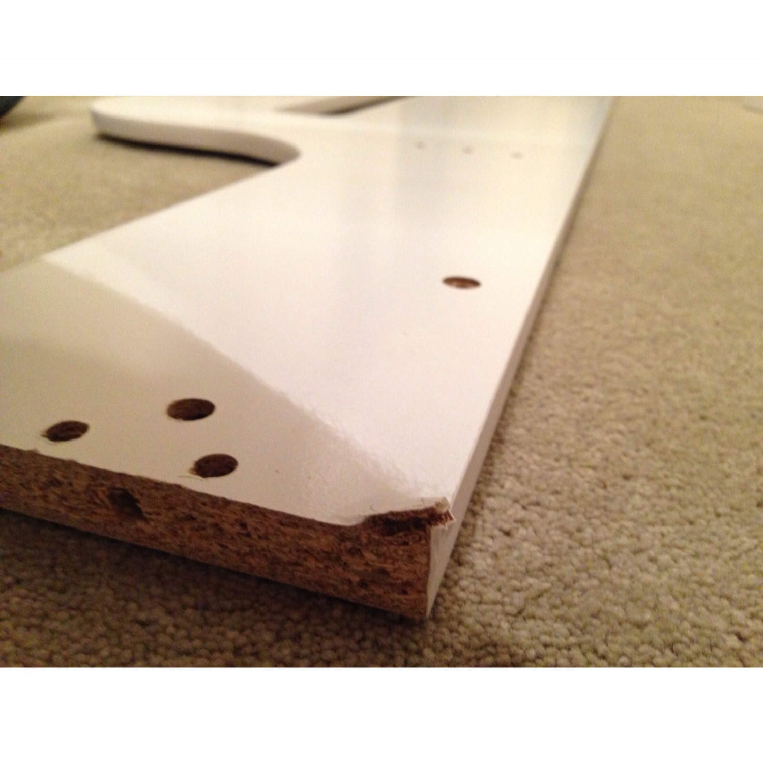 GRADE A2 Julian Bowen Kimbo White Cabin Bed Exclusive To Us