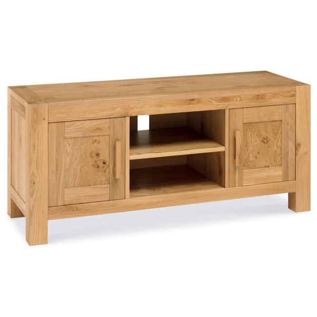 GRADE A1 - Bentley Designs Lyon Oak Large TV Cabinet 