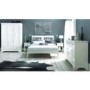 GRADE A2 - Bentley Designs Hampstead White 3 Drawer Bedside Table