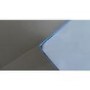 GRADE A2 - One Call Furniture Kiddi Blue 2 Door Wardrobe White Melamine and Blue Edging