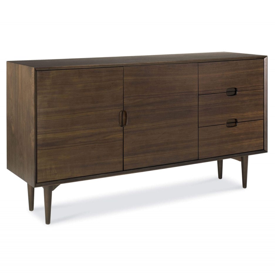 Bentley Designs Oslo Walnut Wide Sideboard | Furniture123