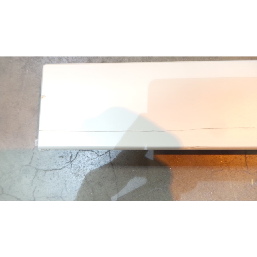 GRADE A3 - Windermere Mid Sleeper in Soft White with Pull Out Desk