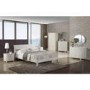 GRADE A2 - Birlea Furniture Aztec 5 Drawer Wide Chest in White High Gloss