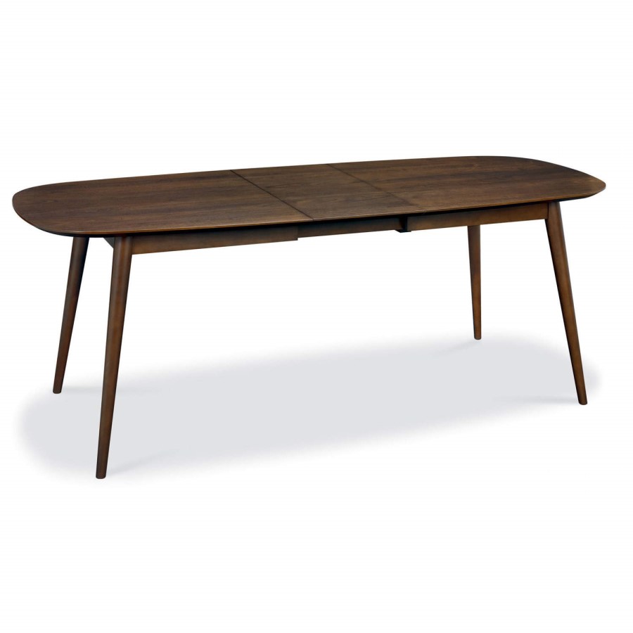 Oslo Walnut Extendable Dining Table Seats 6-8 - Bentley Designs