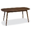Oslo Walnut Extendable Dining Table Seats 6-8 - Bentley Designs