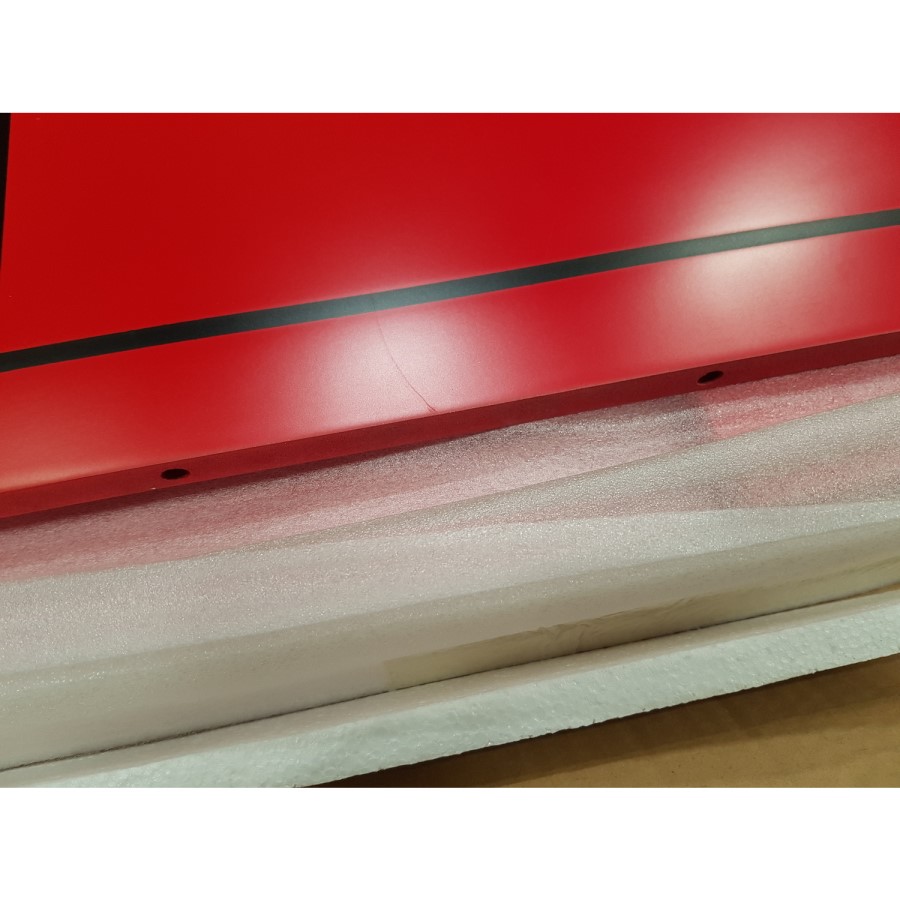 GRADE A2 - Julian Bowen London Bus Bunk Bed In Red 