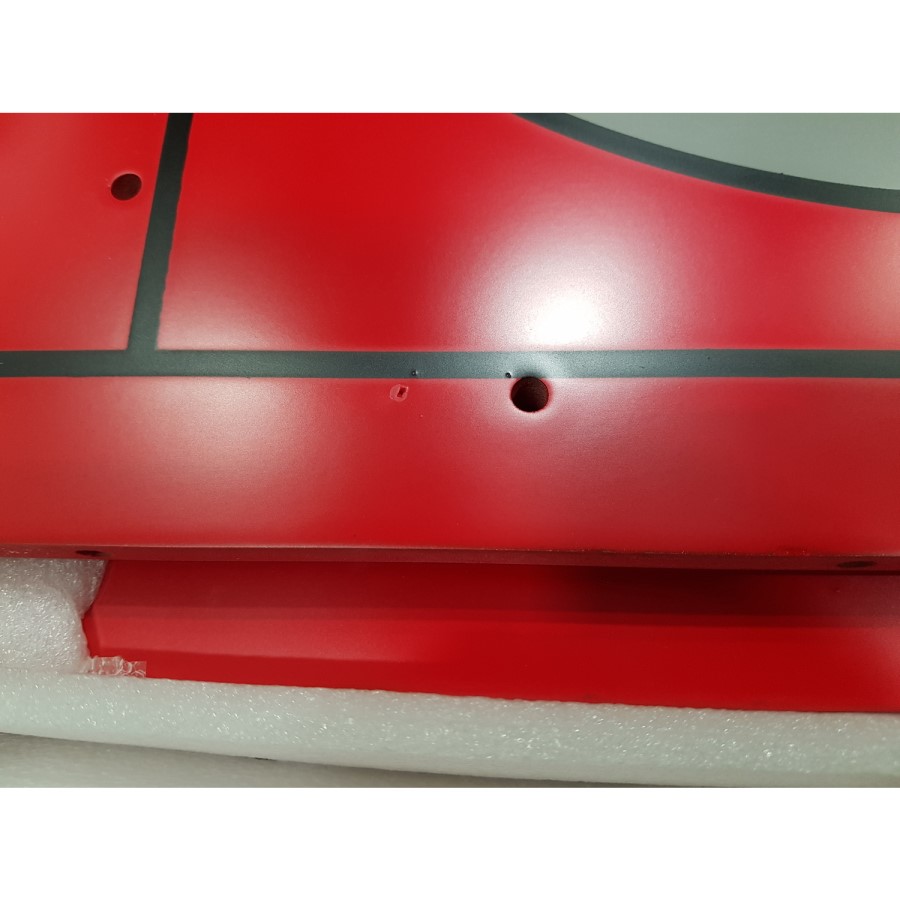 GRADE A2 - Julian Bowen London Bus Bunk Bed In Red 