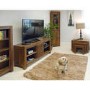 GRADE A2 - Baumhaus Mayan Low Widescreen TV Cabinet