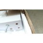 GRADE A2 - Dynamo White Cabin Bed - Ladder Can Be Fitted Either Side