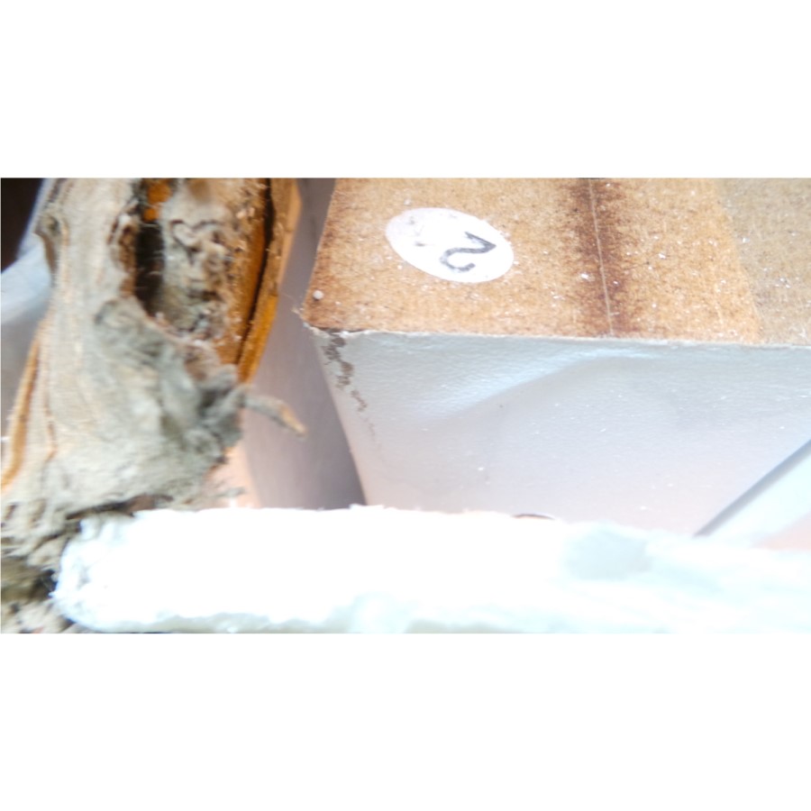 GRADE A2 - Julian Bowen Kimbo White Cabin Bed with Pull Out Desk