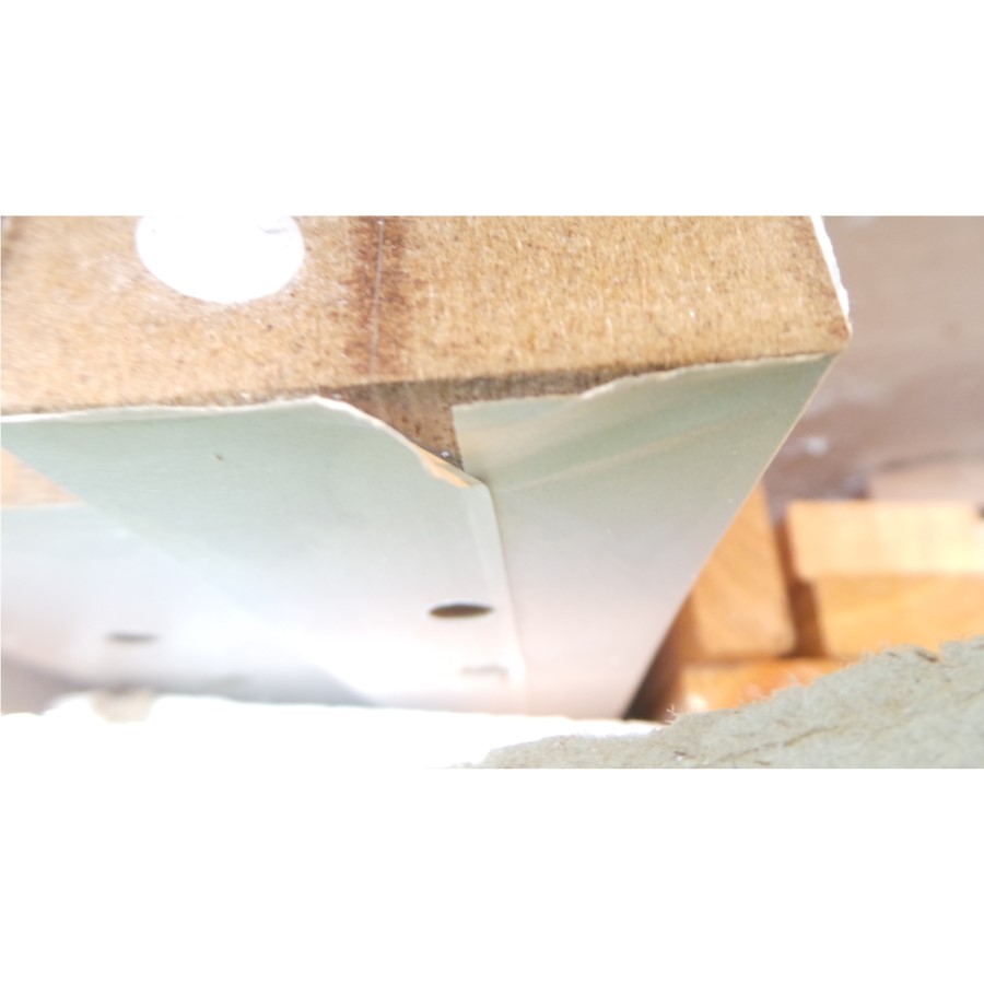 GRADE A2 - Julian Bowen Kimbo White Cabin Bed with Pull Out Desk