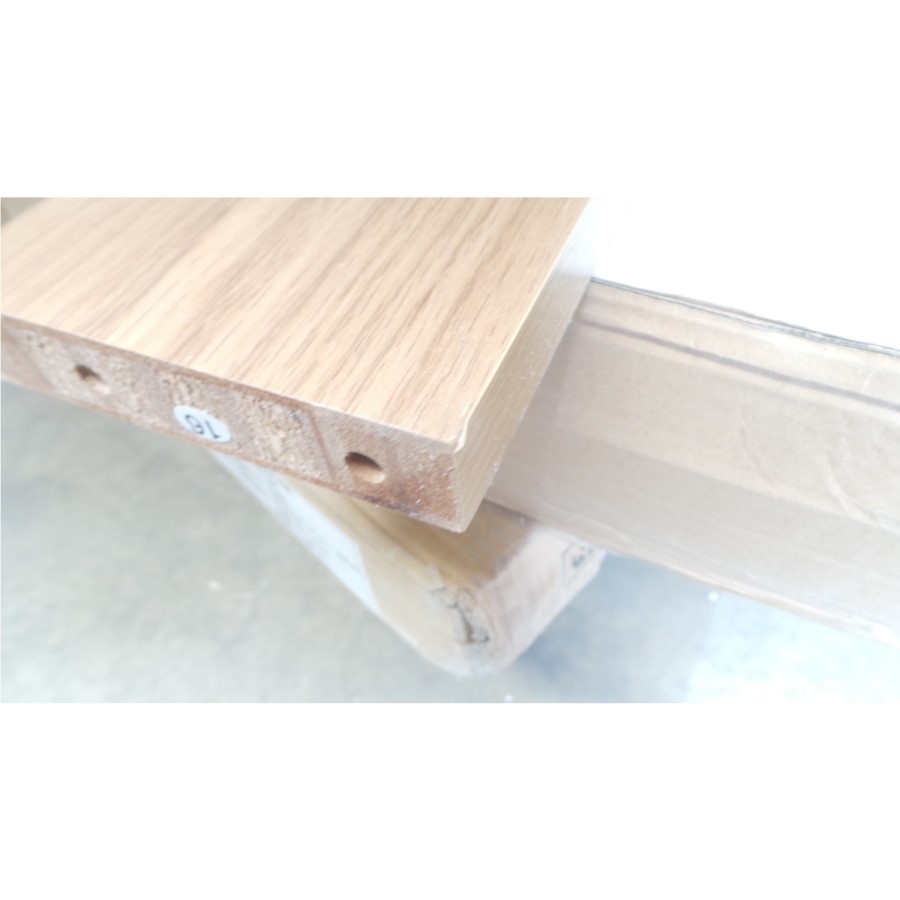 GRADE A2 - Sky Bunk Bed in Oak - Ladder Can Be Fitted Either Side!