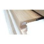 GRADE A2 - Sky Bunk Bed in Oak - Ladder Can Be Fitted Either Side!