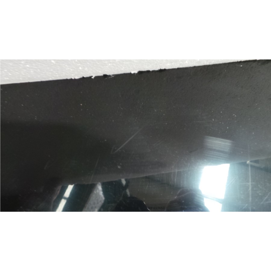 GRADE A2 - Evoque Black High Gloss TV Unit With Soundbar Shelf