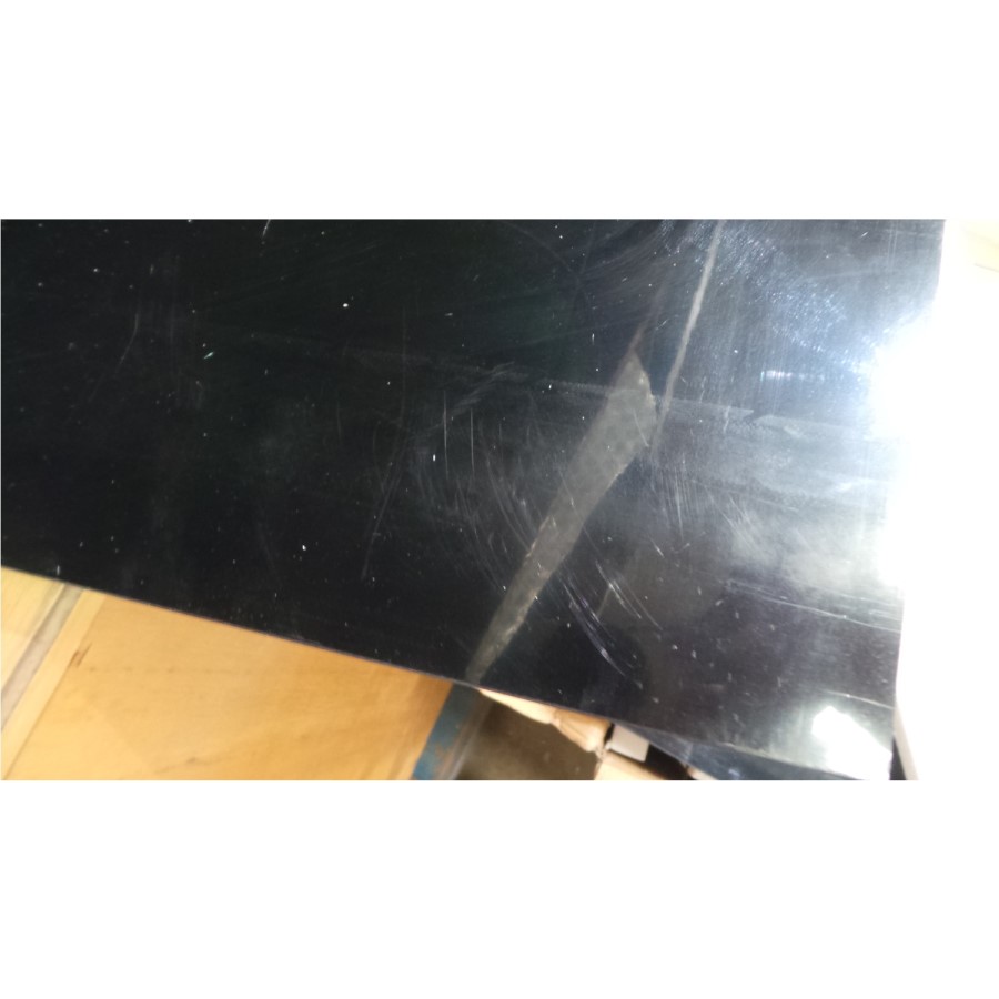 GRADE A2 - Evoque Black High Gloss TV Unit With Soundbar Shelf