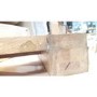 GRADE A2 - Rustic Saxon Solid Oak Console Table
