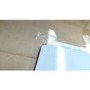 GRADE A2 - LPD Strand 4 Door Shoe Cabinet in White High Gloss and Walnut 