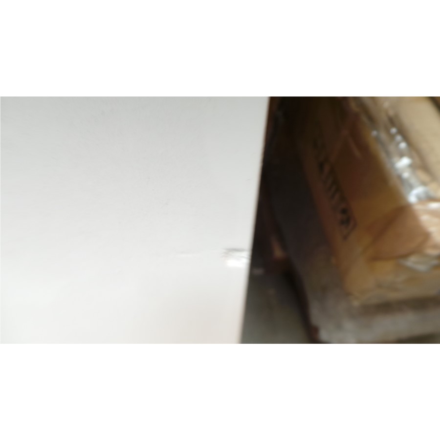 GRADE A3 - Harper Solid Wood 3 Door 3 Drawer Wardrobe in White