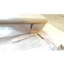 GRADE A3 - Rhode Island Rectangular Dining Table Extendable White/Natural