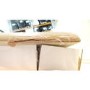 GRADE A3 - Rhode Island Rectangular Dining Table Extendable White/Natural