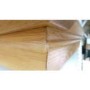 GRADE A3 - Loire Grey and Oak 2+2 Chest of Drawers