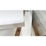 GRADE A2 - Torino Shoe Cabinet in White High Gloss 4 Drawer -18 Pairs