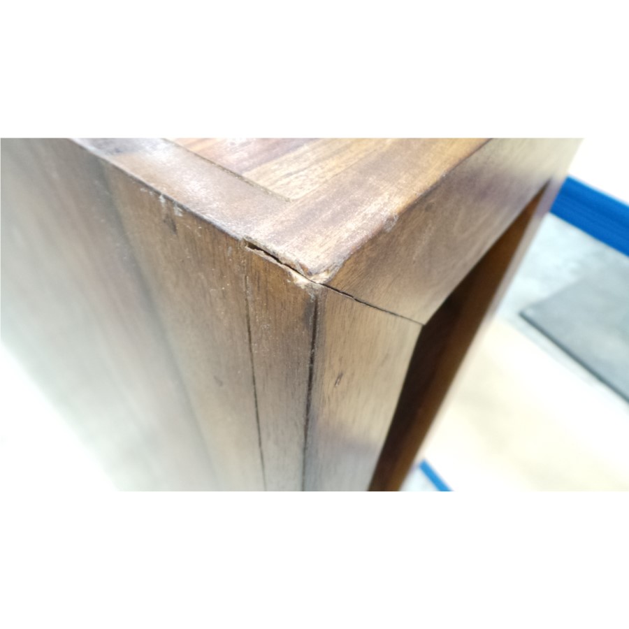 GRADE A2 - Heritage Furniture UK Laguna Sheesham 1 Shelf Coffee Table