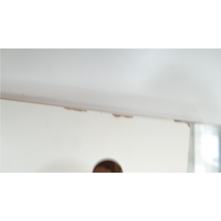 GRADE A2 - Evoque LED Light Effects White High Gloss TV Unit