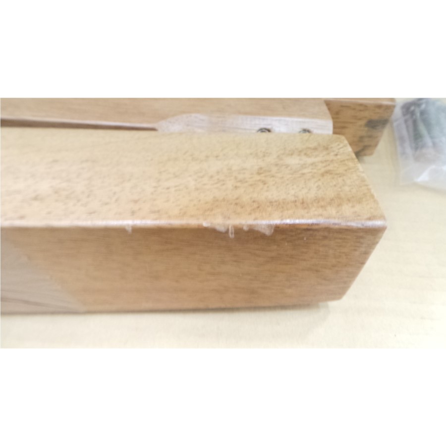 GRADE A2 - New Haven Large 6 Seater Dining Table in Light Oak 90cm x 150cm