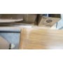 GRADE A3 - Charleston Two Tone 2+3 Chest of Drawers in Cream and Oak