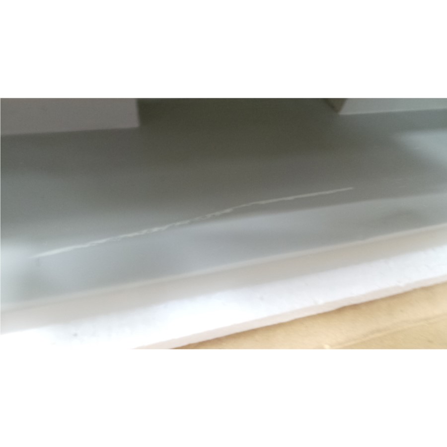 GRADE A2 - Loire Grey and Oak Kingsize Bed Frame
