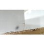 GRADE A2 - Evoque Rectangular High Gloss White TV Unit with Grey Gloss Detail