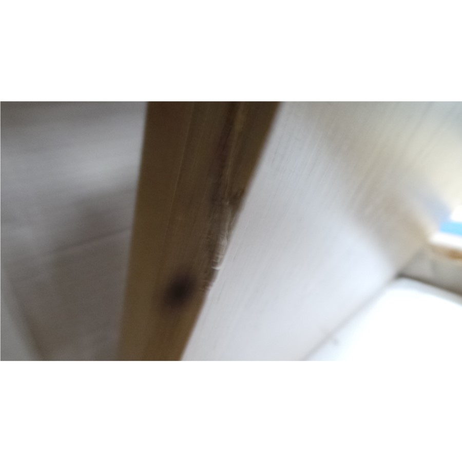 GRADE A2 - New Haven Small 2 Seater Dining Table in Light Oak 75cm x 75cm