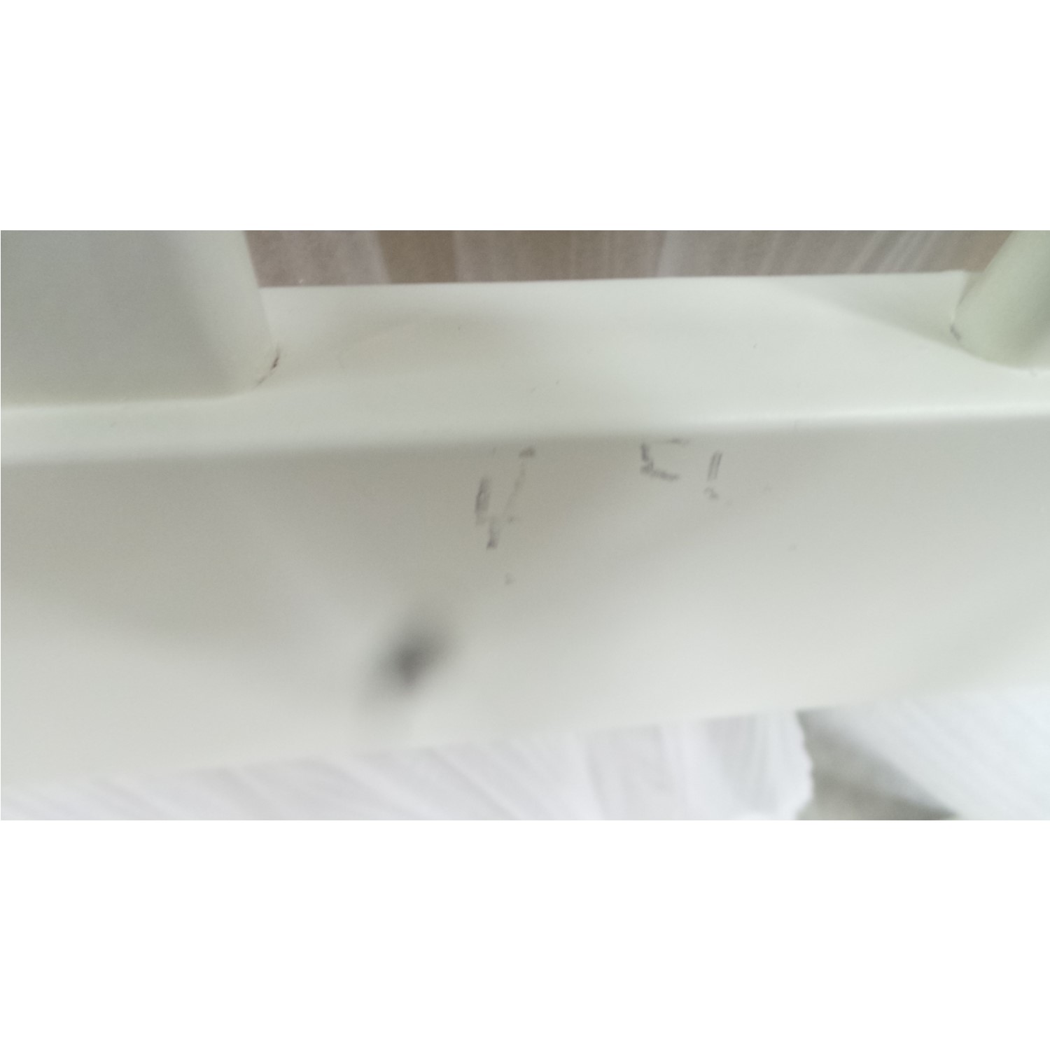 GRADE A2 Julian Bowen Olivia Stone White Single Bed Furniture123