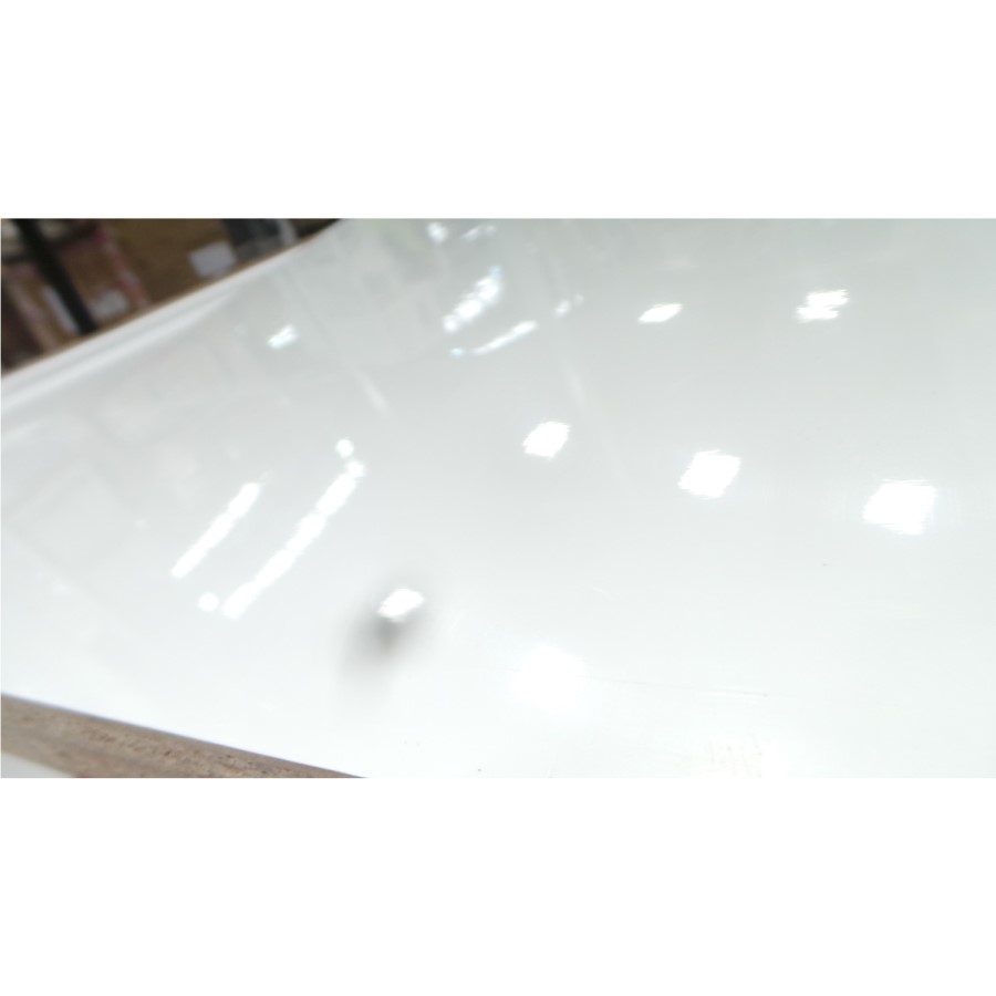 GRADE A2 - Evoque White High Gloss TV Unit With Soundbar Shelf