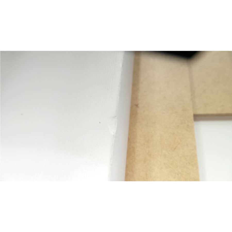 GRADE A2 - Oxford Single Guest Bed in Pure White - Trundle Bed Included