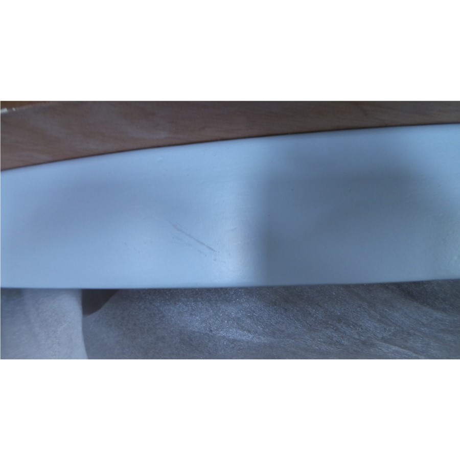 GRADE A2 - Rhode Island Round 4 Seater Dining Table in Grey