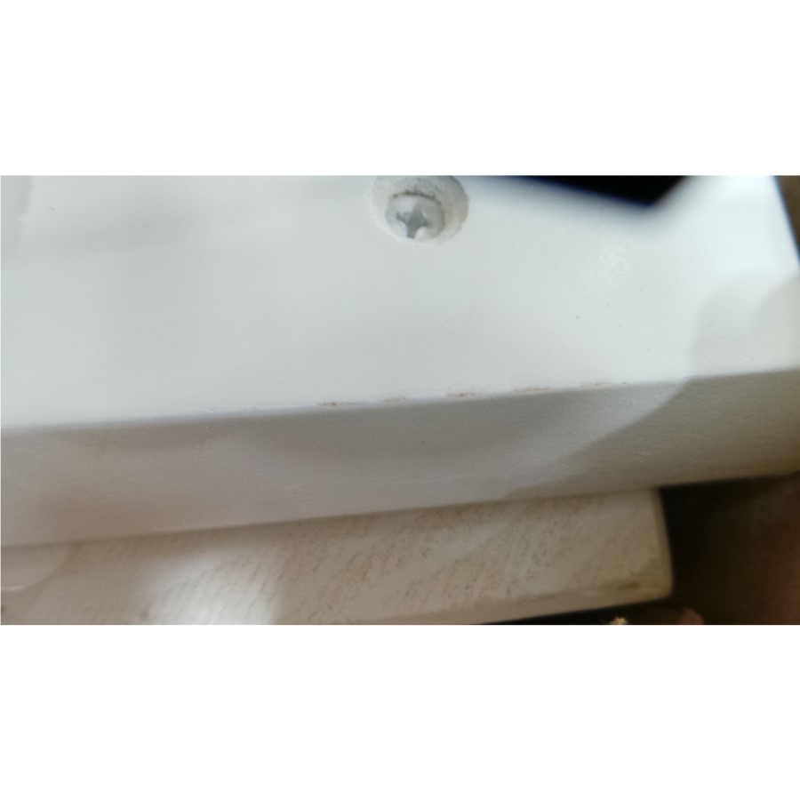 GRADE A2 - Oxford Captains Guest Bed With Storage in Pure White