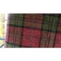 GRADE A2 - Balmoral Accent Chair in Red Tartan Check Fabric
