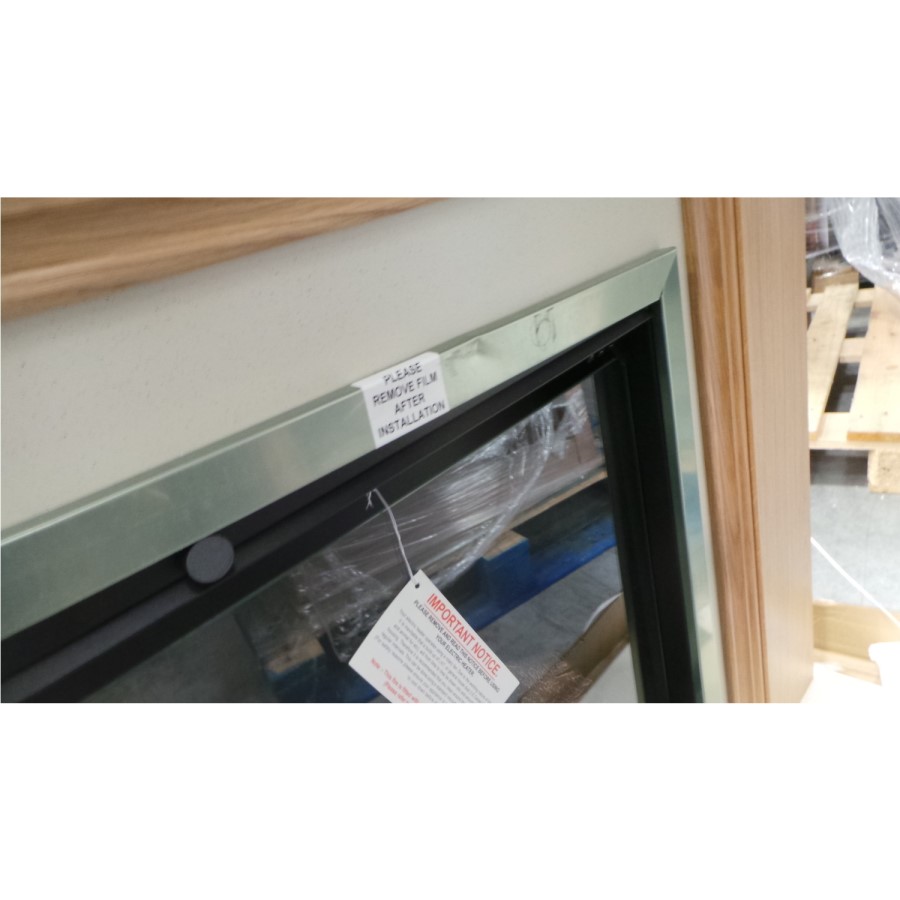GRADE A2 - Be Modern Stanton Oak Finish Electric Fireplace Suite