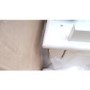 GRADE A2 - Charleston 3 Door 3 Drawer Wardrobe in Cream and Oak