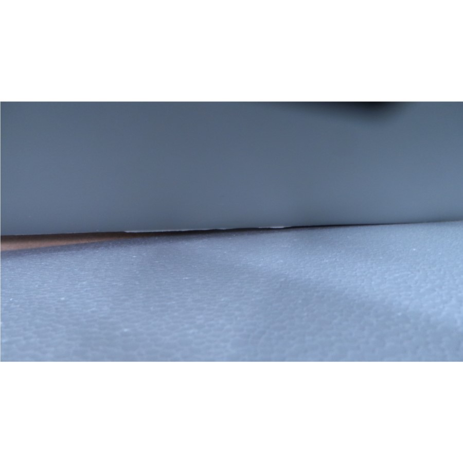 GRADE A2 - Loire Two Tone Wide Chest of Drawers in Grey and Oak