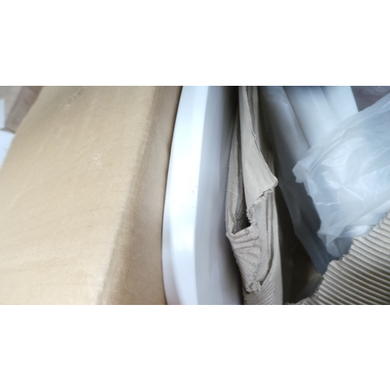 GRADE A2 - Rhode Island Pair of Wooden Windsor Dining Chairs - White