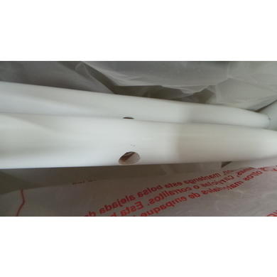 GRADE A2 - Rhode Island Pair of Wooden Windsor Dining Chairs - White